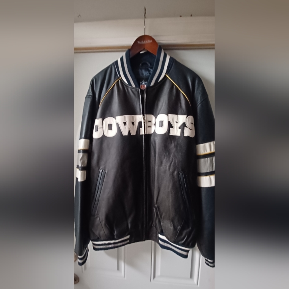 Cowboys leather jacket